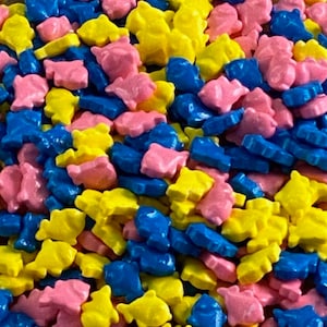 BABY SHARK SPRINKLES ,  Blue, Yellow, Pink Sprinkles, 4 Ounces, Sprinkles