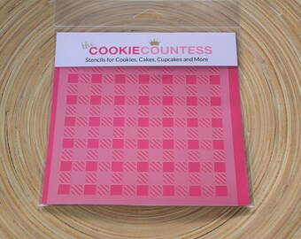 The Cookie Countess 2 Piece Flag Stencil
