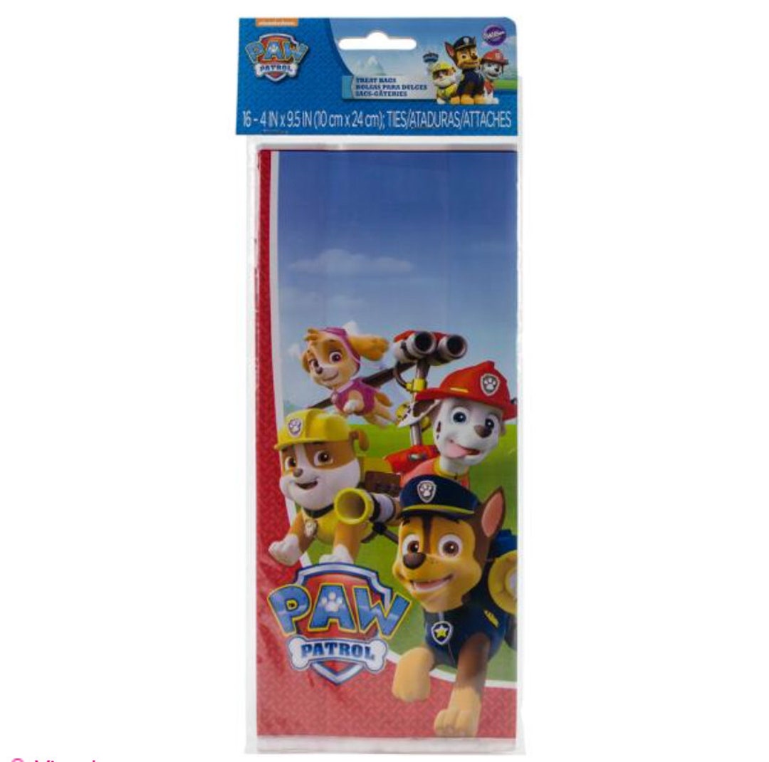 Paw patrol candy bags hotsell
