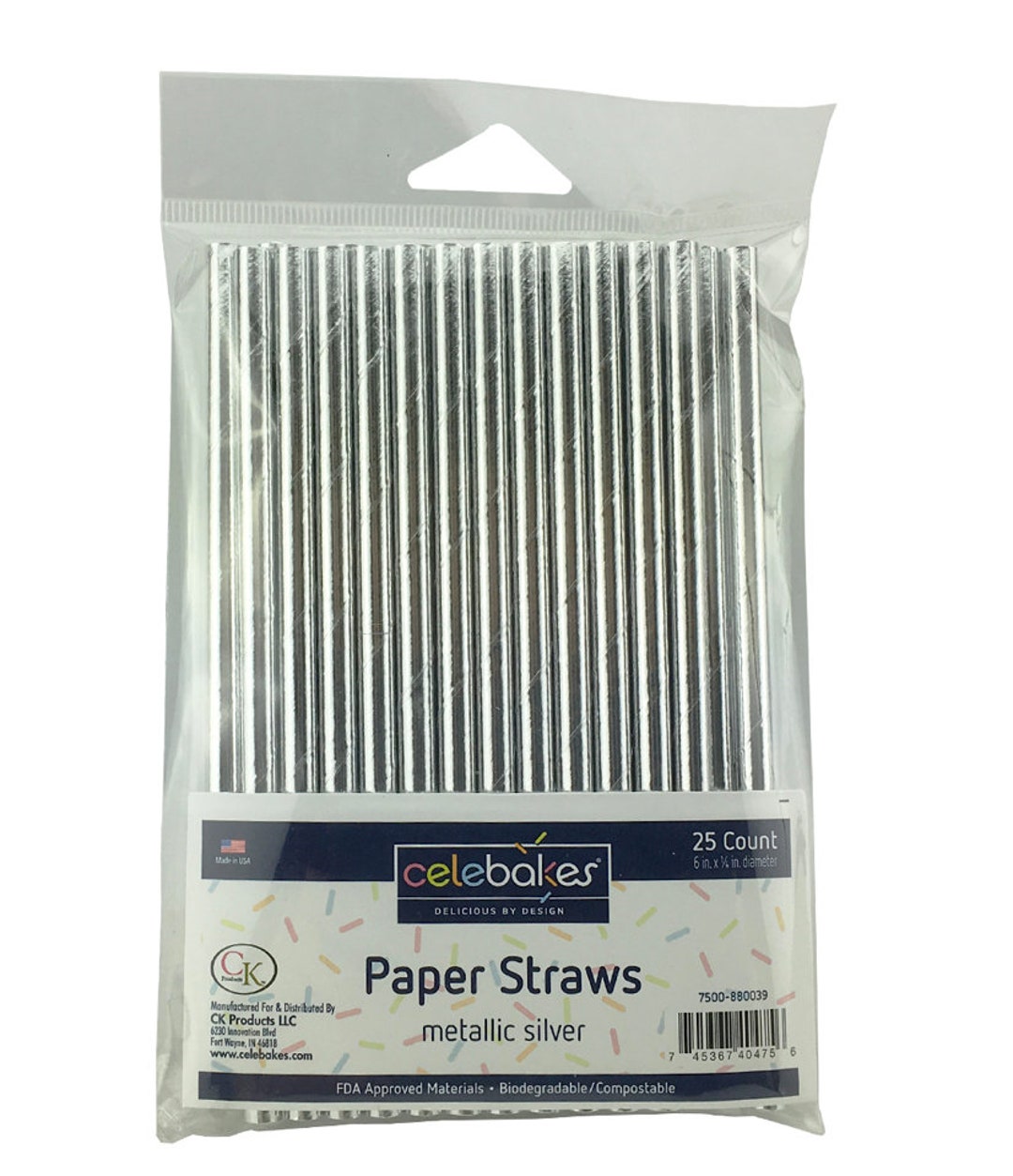 METALLIC SILVER Cake Pop Sticks Etsy