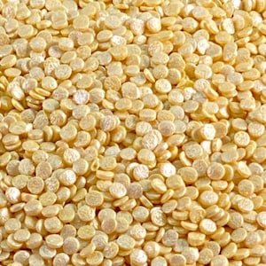 PEARL YELLOW Confetti Candy Decorations, Confetti Sprinkles, Sprinkles, 4 Ounces