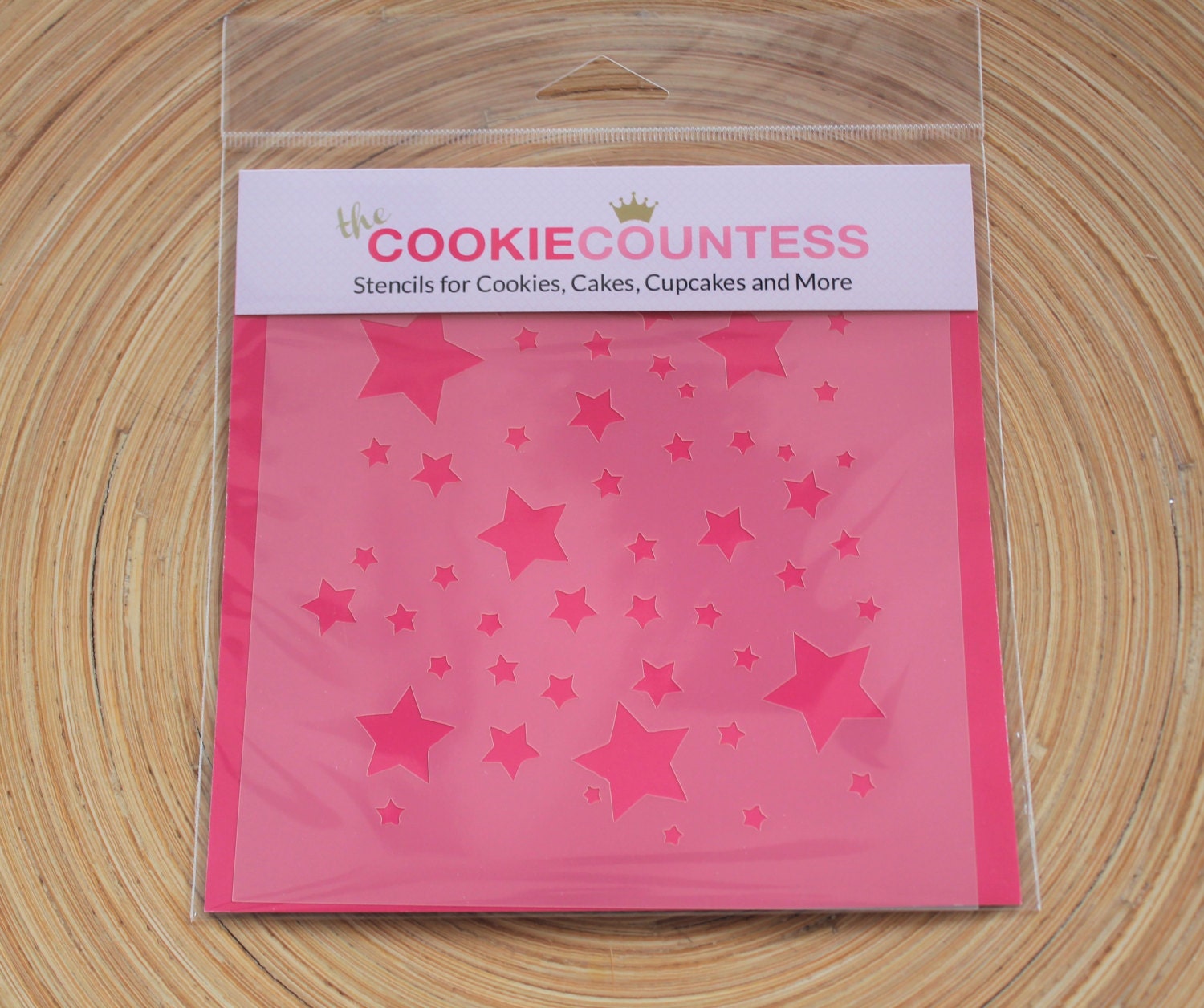 NIGHT SKY Cookie Countess, Cookie Stencil/cupcake Stencil - Etsy