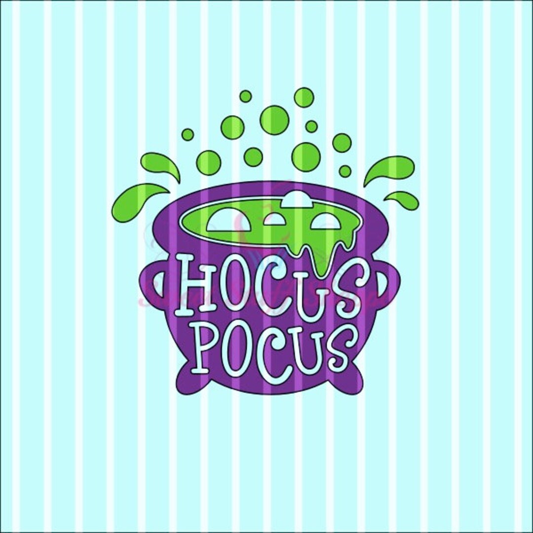 HOCUS POCUS Cookie Silk Screen Silk Screen Cookie Stencil Etsy