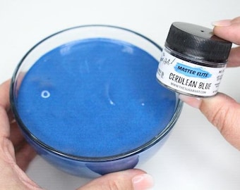 MASTER ELITE CERULEAN Blue  - The Sugar Art - 4 Grams