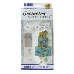 PME GEOMETRIC MULTI Cutter -  Morrocan Set of 3 Pieces