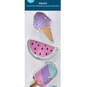 TREATS  3 Piece  Cookie Cutter Set