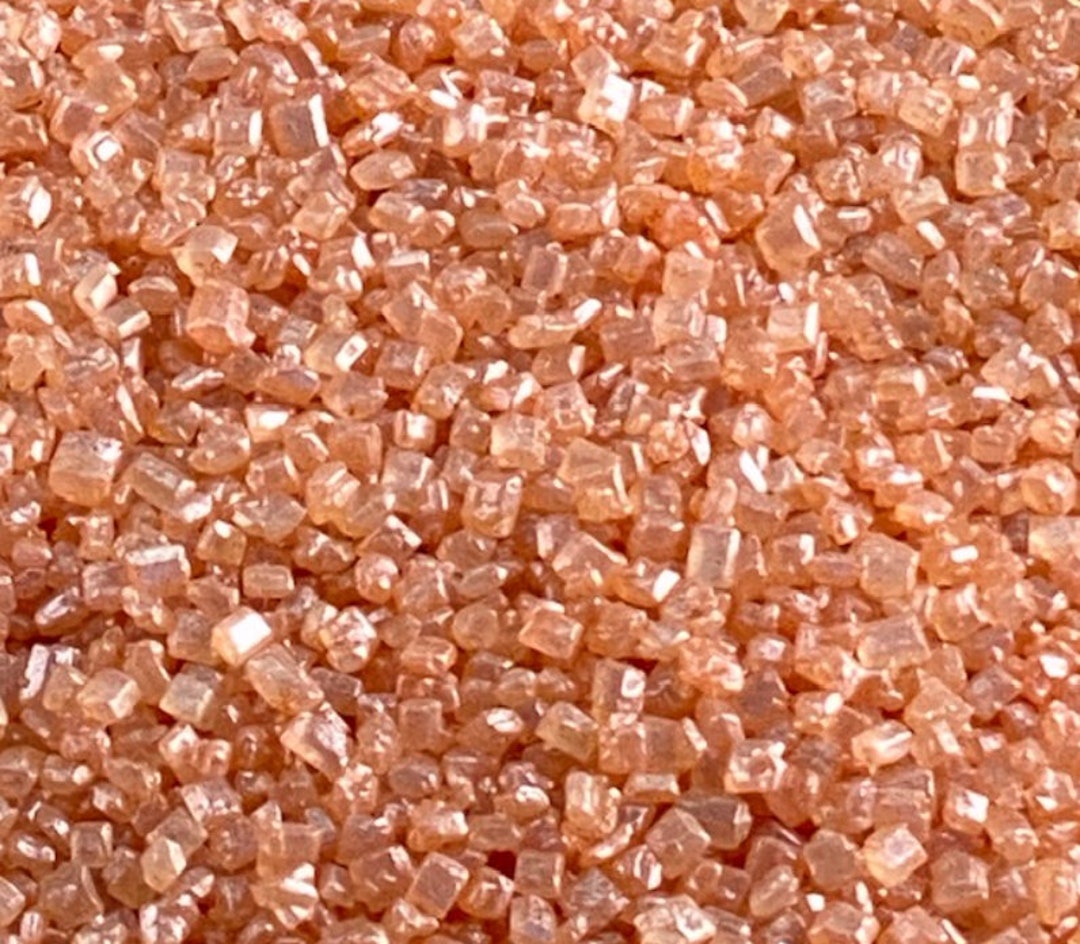 Metallic Mini Rock SUGAR – ROSE GOLD, Sprinkles , 4 Ounces, Approx 2-2 ...