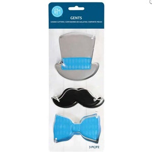 GENT 3 Piece Cookie Cutter Set