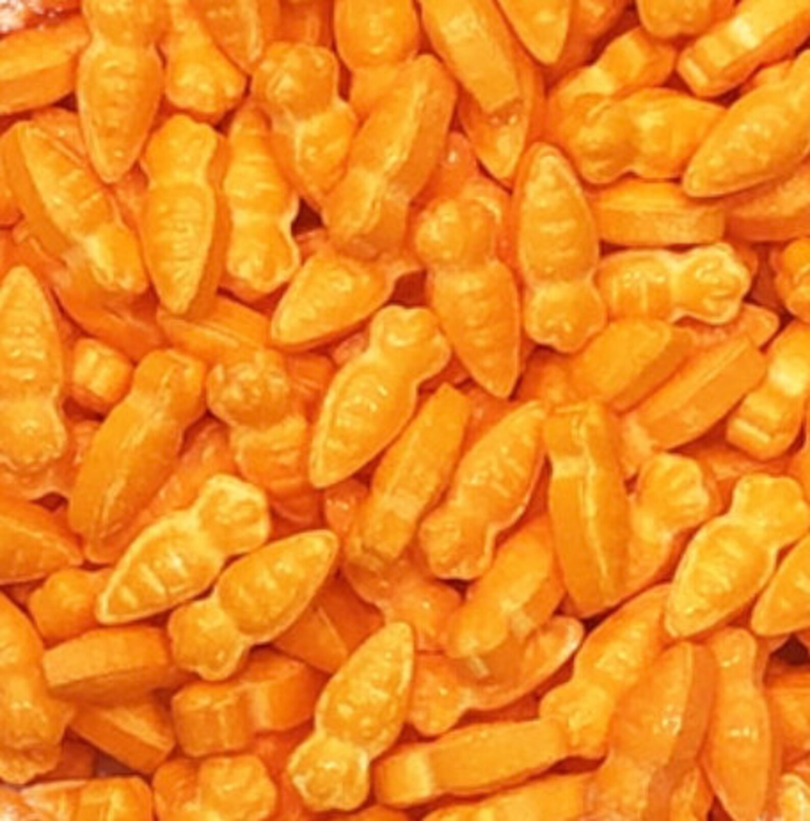 CARROT SPRINKLES Orange Sprinkles 4 Ounces Sprinkles Etsy