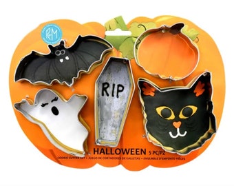 HALLOWEEN 5  Piece Cookie Cutter Set