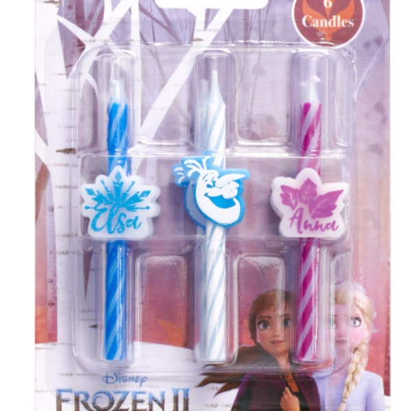 FROZEN II ICON Birthday Candles