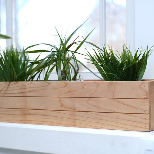 Cedar Window Box/cedar Planter Box/cedar Flower Box Etsy