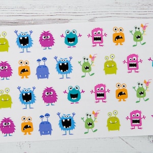 Mood Monster Planner Stickers