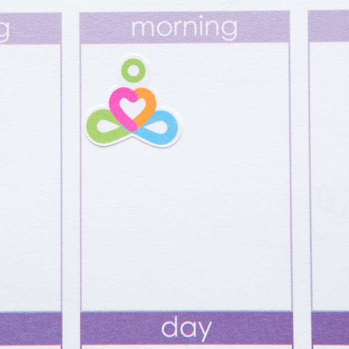 Yoga Planner Stickers - Workout Exercise