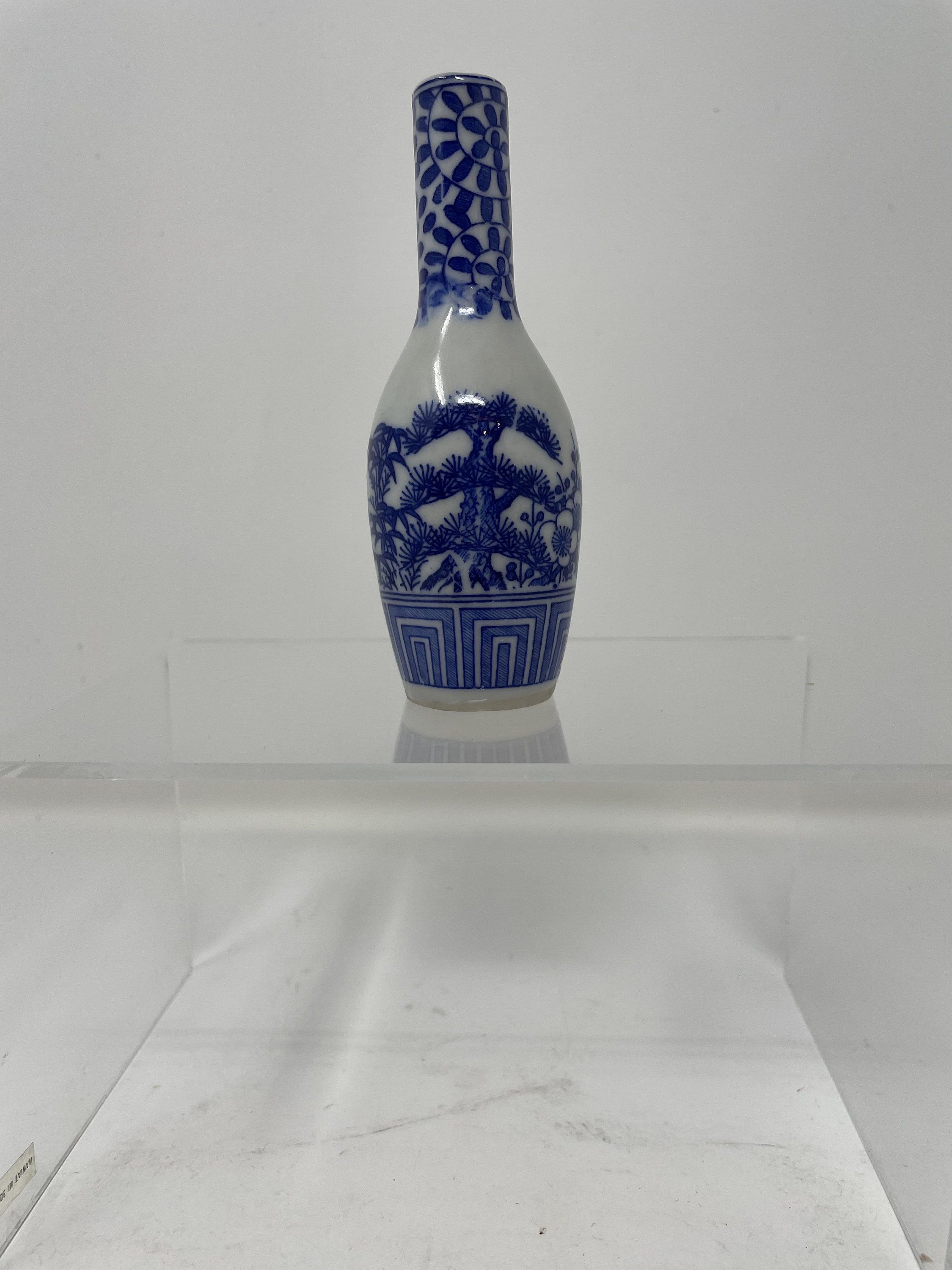 Blue & White Chinese Porcelain Bottles - Etsy