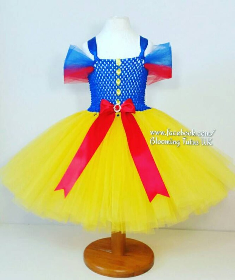 FREE UK DELIVERY Princess Handmade Tutu Dress Birthday Photoshoot Party Party Pageant Fancy Dress