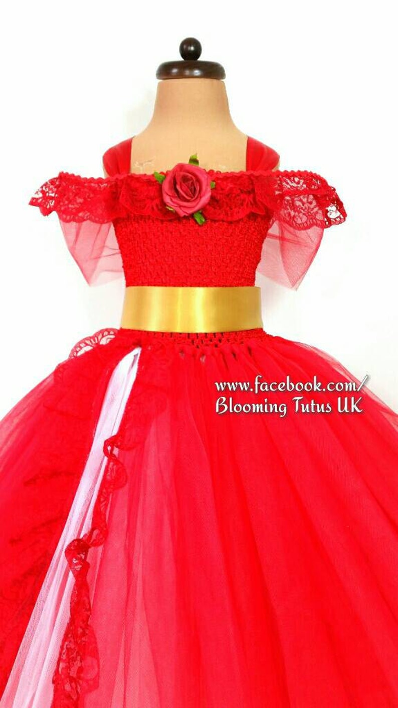 Red Princess Handmade Tutu DressBirthday Party Photoshoot Etsy