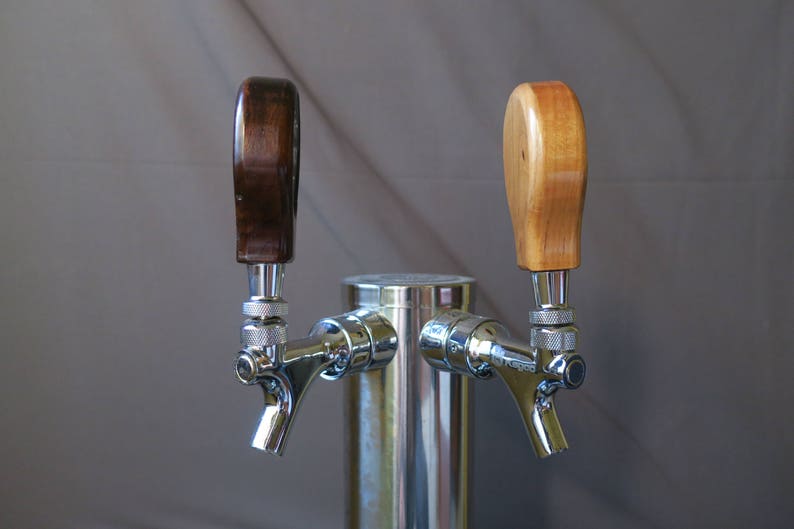 Keg Tap Handle Chalkboard in Hardwood 3.25 Inches Tall Etsy