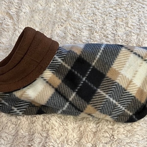 Small Dog Jacket (Brown - Fleece)