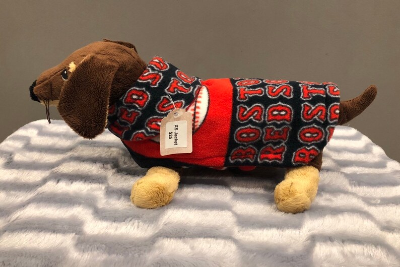 red sox dog jacket