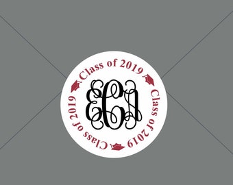 Graduation Envelope Seals Etsy
