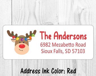 christmas ornament address labels ornament address labels etsy