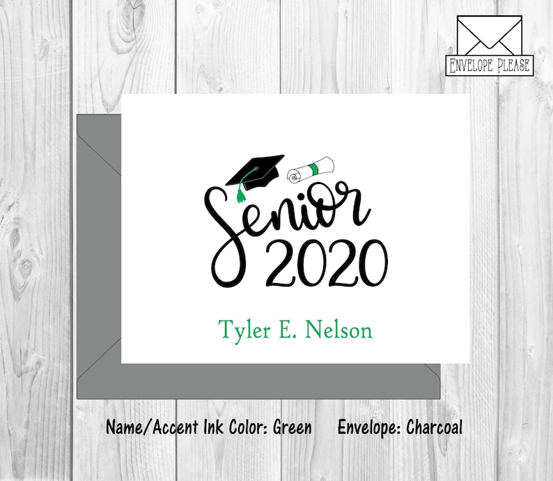 Graduation Thank You Cards Senior 2020 Note Cards