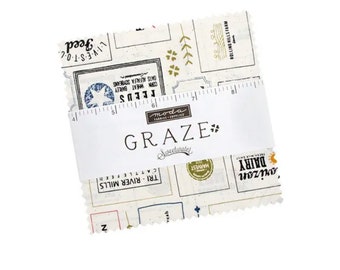 Graze Charm Pack by Sweeterwater for Moda Fabrics