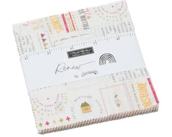 Renew  Charm Pack by Sweeterwater for Moda Fabrics