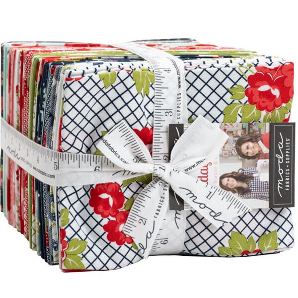 Sunday Stroll Fat Quarter Bundle by Bonnie and Camille for Moda Fabrics