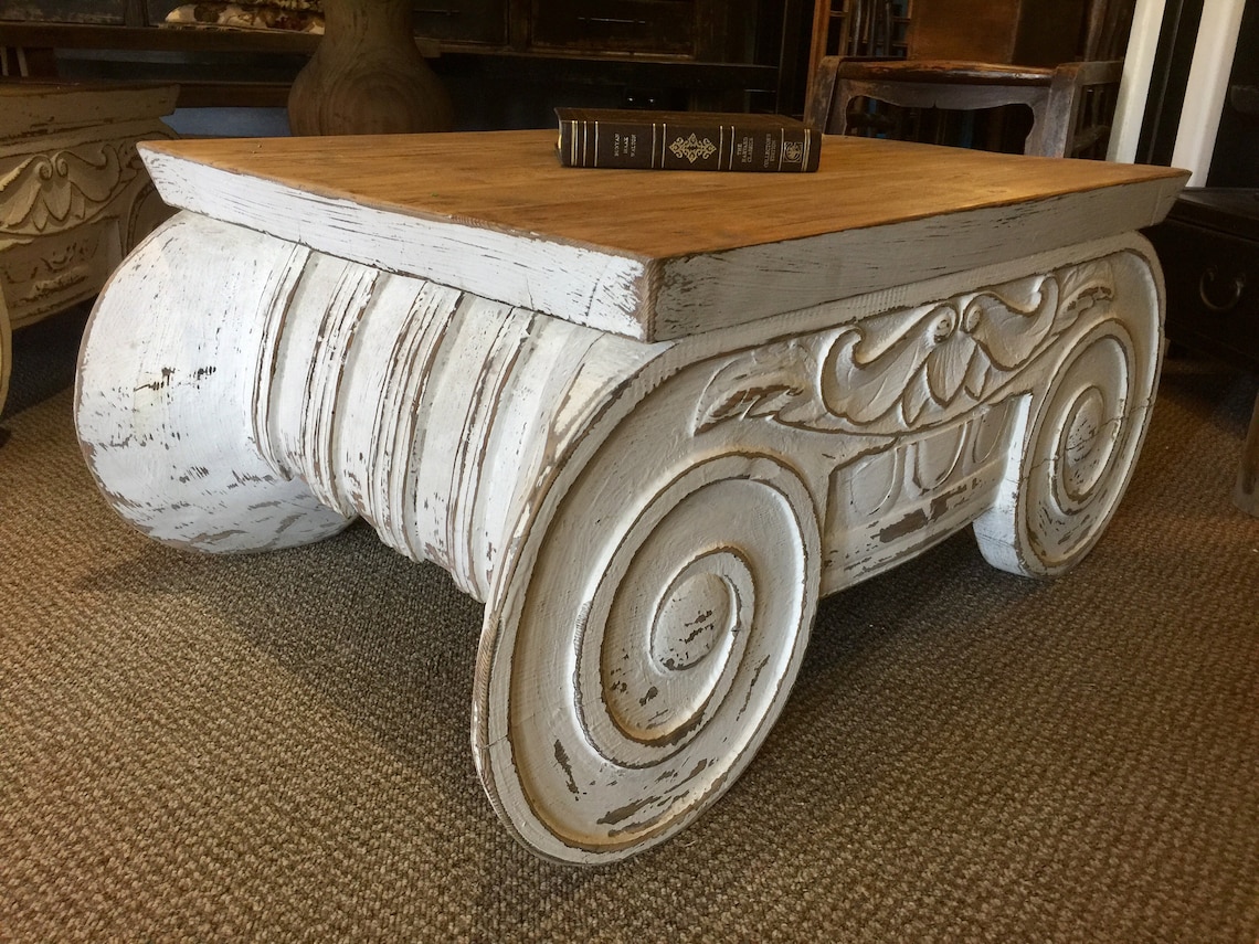 Reclaimed Solid Wood Distressed Cocktail Table Coffee Table - Etsy