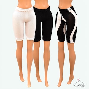 Doll Bike Shorts (004) - Handgemachte Kleidung für 11.5&quot;Modepuppen mit Standard Körper