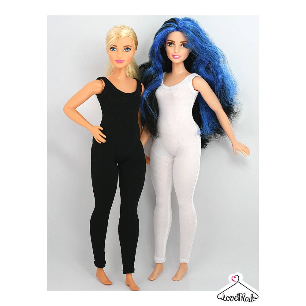 Barbie Jumpsuit Curvy Barbie Jumpsuit Handmade Barbie Etsy
