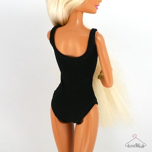 Fashion Doll Swimsuit 002 Color of your choice Doll Leotard Handmade Clothes For 11.5 inch Fashion Dolls Lovemade image 6