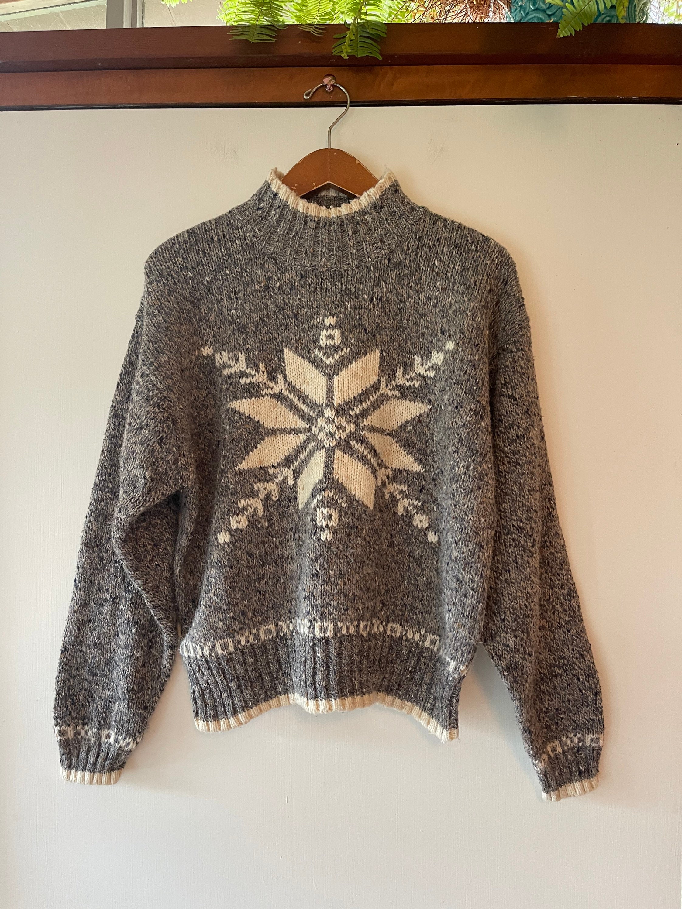 Vintage eddie bauer nordic sweater bg