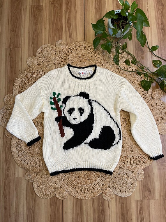 panda bear sweater