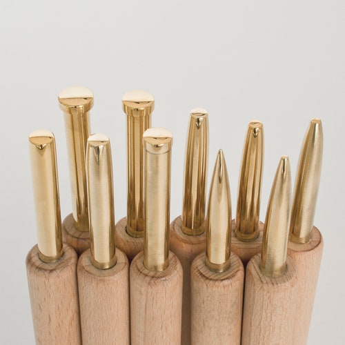 Bookbinding Tool Set Hot Stamping Tools Brass Handtools Etsy