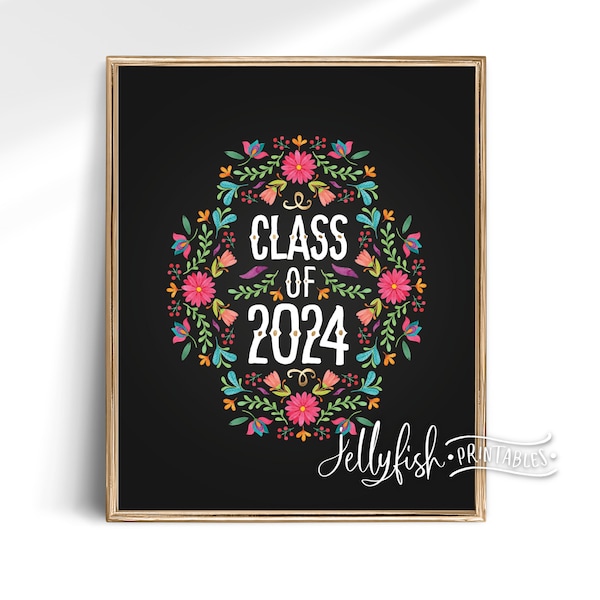 Fiesta Class of 2024 Sign | Graduation Decorations 2024 | Party Decorations | Party Sign | Party Decor | Fiesta Decorations | Mexican |  FI1