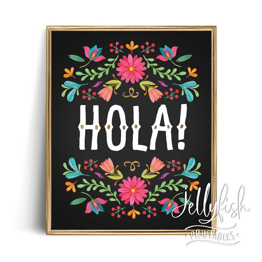 Hola Sign Graduation Decorations 2024 Party Decorations Party Sign ...