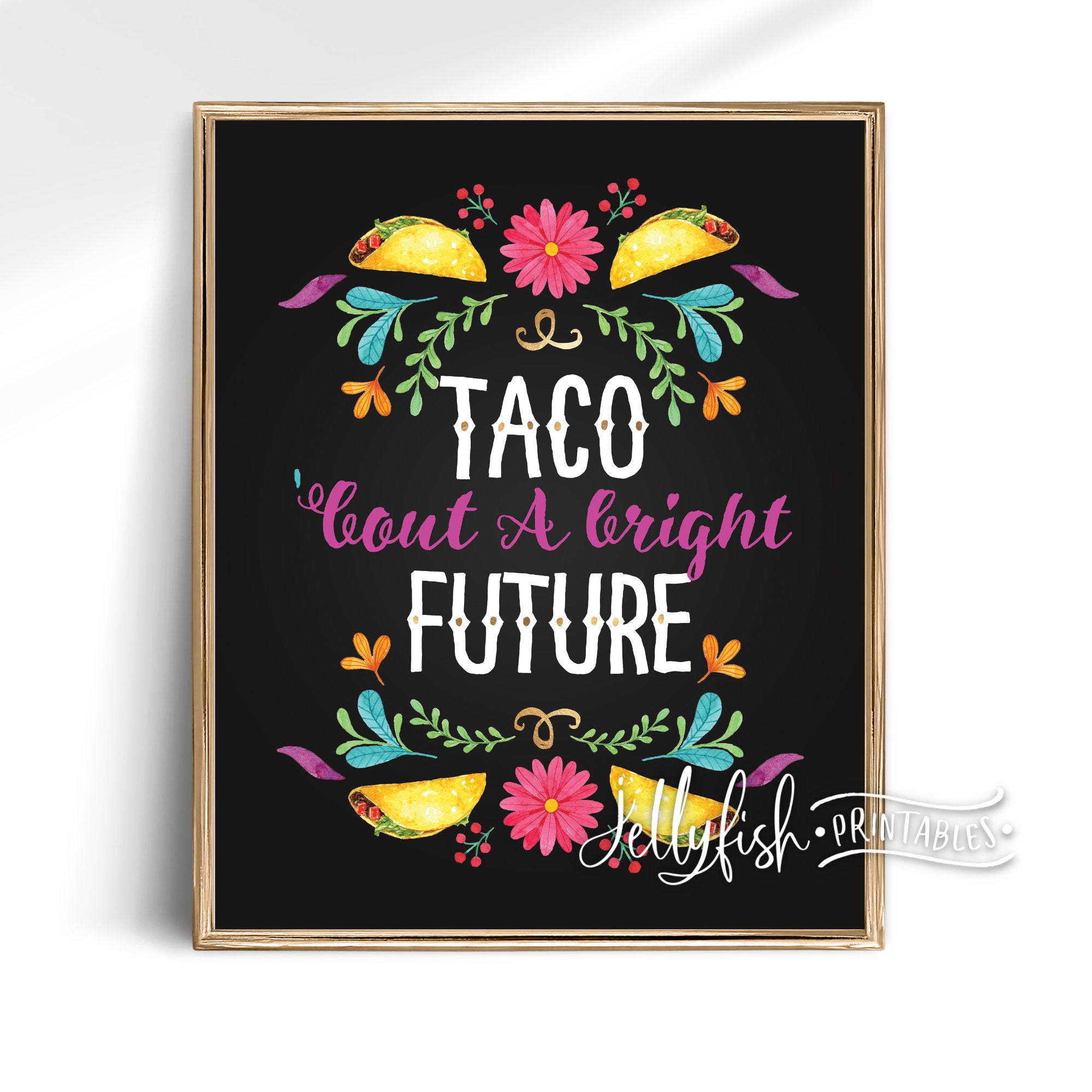 Fiesta Taco Party Sign, Fiesta Party Decorations, Mexican Party