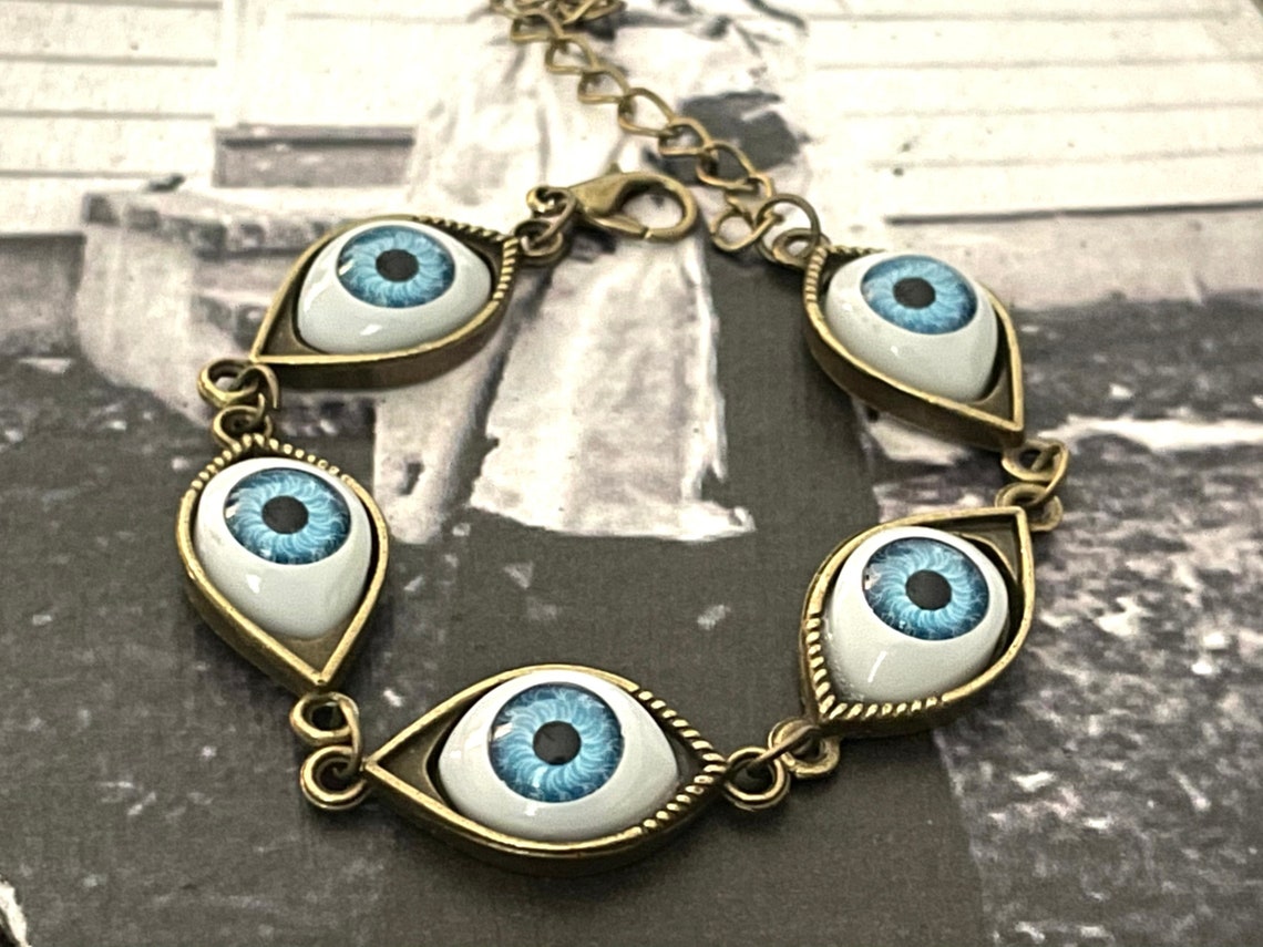 Evil Eye Ball Bracelet Etsy