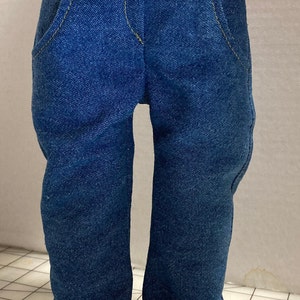 Blue Jeans for 18&quot; Dolls. Made in USA