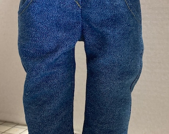 Blue Jeans for 18" Dolls. Made in USA fits dolls like American Girl, Our Generation Dolls