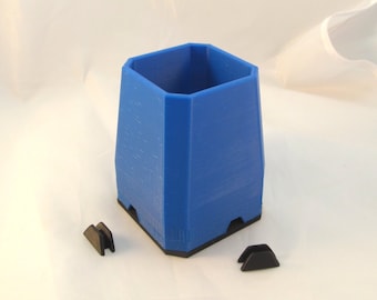 Portaherramientas modular de plástico, resistente al agua, con 1 compartimento, para carpintería, lápiz, rotulador, pincel, manualidades, colores personalizados, envío gratuito a EE. UU.