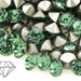 16pcs Crystal SS29 Chaton 6mm Erinite Foiled Rhinestone Chaton Pointed ...