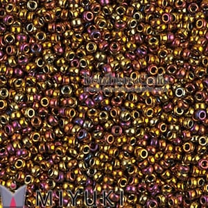 15-462, Miyuki 8.2g Metallic Gold Iris 15-462, Miyuki 8.2g Metallic Gold Iris