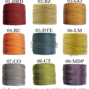 Purely Silk Simply Silk Beading Thick Thread Cord Size FFF (0.016