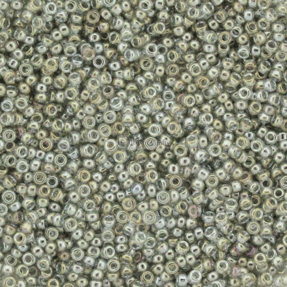 15-1881, Miyuki 8.2g Transparent Gold Grey Luster 15-1881, Miyuki 8.2g Transparent Gold Grey Luster