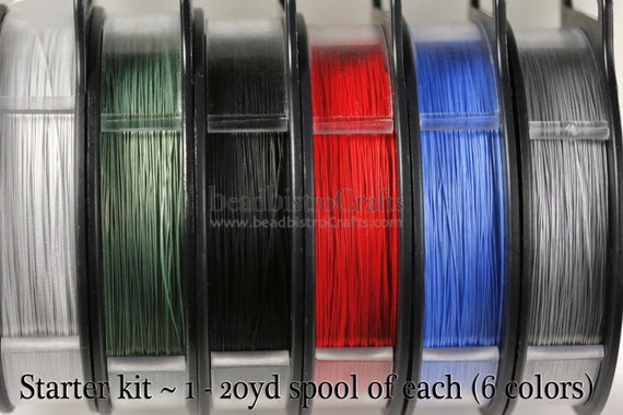 Beadalon Wildfire® Thermally Bonded Bead Weaving Thread / 20, 50