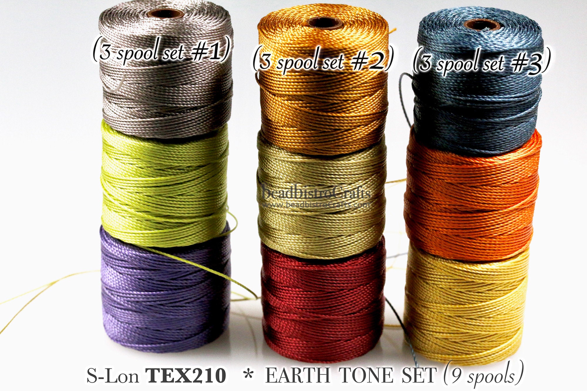 Slon TEX 210 Bead Cord Nylon Beading Cord 77 Yard Length Etsy